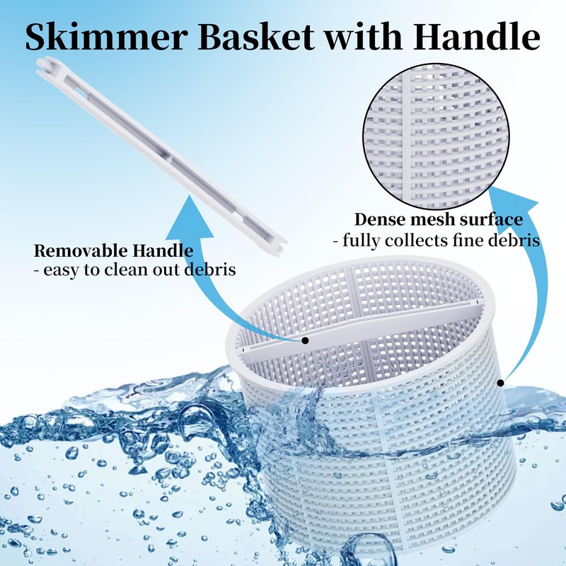 Skimmer Basket for Inground Pool Compatible with Hay-ward SPX1082CA Basket