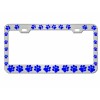 NCAT Dog Paws Dog Lovers Car License Plate Frame Auto