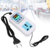 Temperature Controller Digital Dual Display Electronic Control Socket 10A WT‑1009