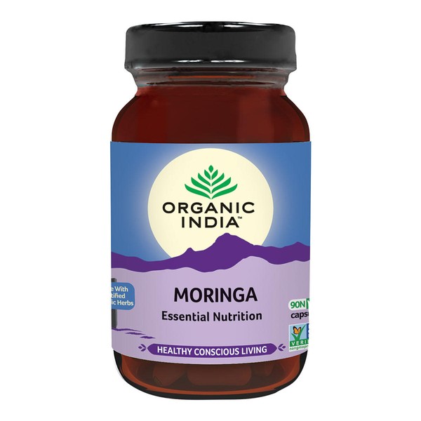Organic India Moringa - 90 vegecaps