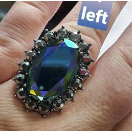 Paparazzi NEW PAPARAZZI “BLING OF ALL BLING BLUE OIL SPILL RING" NEW RELEASEGORGE