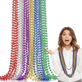 60 Collares Para Bolitas Mardi Gras Batucada Fiesta