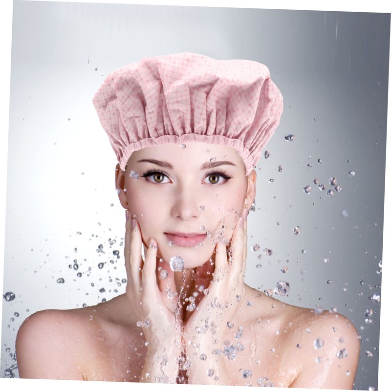SAFIGLE 2Pcs Waterproof Hair Conditioning Caps for Women – Double