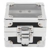Nail Drill Bits Storage Box 25 Holes Transparent Clamshell Lock