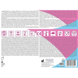 Disposable Nitrile Gloves 35PLUS, Blue or White, Pack of 100, Sizes: S, M, L or XL, m, White