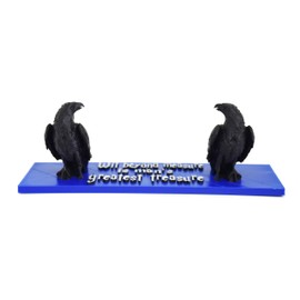 Magic Wand Display Stand with Eagles (With motto)