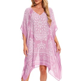 Breezy Lane Women's Beach Cover Up Swimsuit Coverups Bathing Suit Cover Ups for Vacation Summer Resort Wear