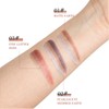 3-Color Gradient Eyeshadow Stick, Waterproof Cream-to-Powder Eye Shadow, Long-Lasting Blendable