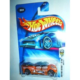 Mattel Hot Wheels 2004 First Editions 1:64 Scale Clear Orange What -4-2 Die Cast Car #081