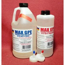 MAX GPE RV Repair Panel Delamination, Injectable Glue -Wood Rot & Soggy Floors Stabilizer, Thin Consistency & Long Working Time for Deep Absorption -Very Strong Adhesive, Sealer, Fiberglassing Resin