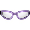 Birdz Eyewear Cardinal Women's Padded Floating Goggles Translucent Purple Frame