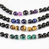 TOuWA Haori String, Men's, Adult, Natural Stone, Agate, Onyx, Tiger