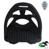 Pair of Safety Toe Cage Stirrups, Durable Plastic, Lightweight Matrix