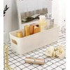 EURXLQ Pack of 6 Coloured Storage Boxes Plastic 28 cm