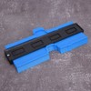 Contour Gauge ABS Plastic Multifunctional Irregular Ruler Woodwooking Measuring ToolBlue