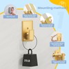 TKZTKZ No Drilling Curtain Rod Brackets:Self Adhesive Curtain Rod Holders