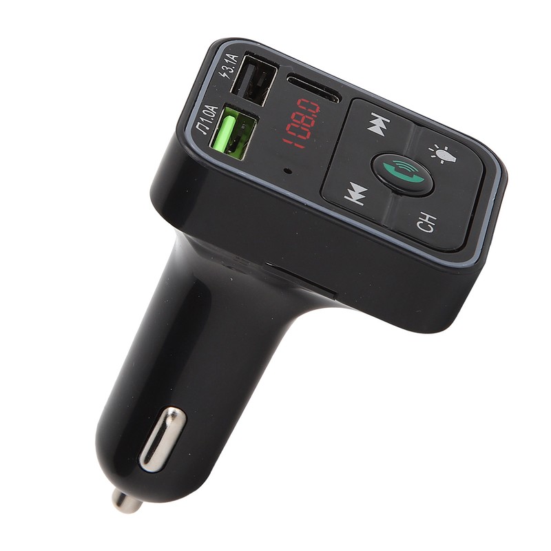 F2 Car MP3 Player with Ambient Light /Bluetooth/FM Transmitter Multifunctional