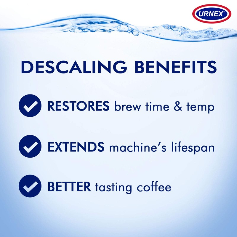 Urnex Dezcal Home Activated Descaler For Home Coffee & Espresso