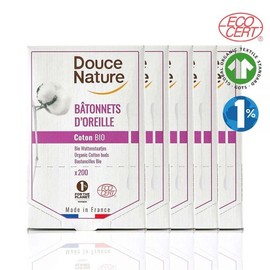 brand Dusnatur Pure Cotton Swabs 200pcs x 5 / 두스나뚜르 순면 면봉 200개입 x5개