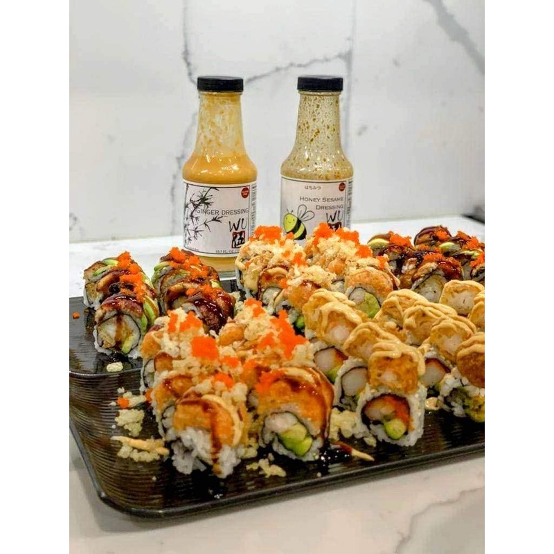 Wu Japanese Ginger Dressing - Gluten Free 10.7 FL OZ