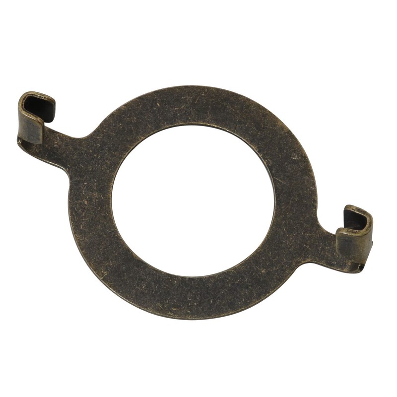 DGBRSM 2pcs E26 Phenolic Socket Lamp Harp Saddle Base for