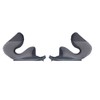 Aussie Kabuto 578046 EXCEED Cheek Pad Set, Dark Gray, XS