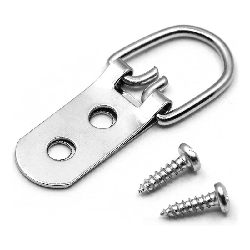 generic 50 Piezas Anillo En D Servicio Pesado Colgadores De