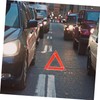 Alipis Triangle Warning Sign Portable Kit High Visibility Construction for