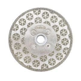 LEKOMESH Tile Blade 4.5"/115mm - Double-Sided Diamond Saw Blade Cutting Disc for Cutting and Grinding Granite Marble Ceramic Porcelain Tile with 5/8"-11 Flange