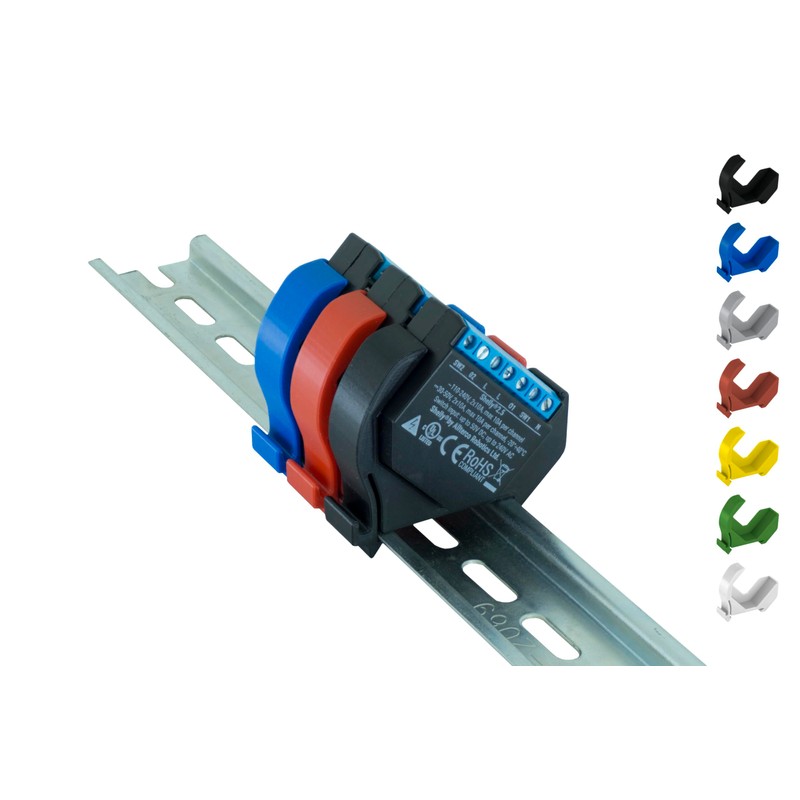 DIN Rail Mount Adapter Mini for Shelly 2.5 / EM