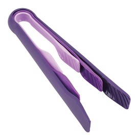 3 Sizes Toaster Tongs, Blue Multifunctional Bread Clip Anti Slip Food Clamps Heat Resistant Kitchen Baking Tools Space Saving Modern Utensils Gifts for Toaster Salad BBQ Vegetable Home Restaurant