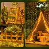 Battery Operated Cluster Lights, 10FT 100 Micro LEDs, Outdoor Twinkle