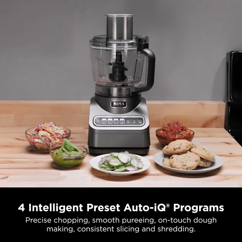Ninja Food Processor, Professional Plus, 1000 Peak Watts, 4 Functions