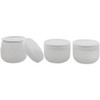 Kosmetex Run Plastic Container 500 ml with Cover Disc Matte