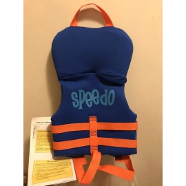 Speedo Infant US Coast Guard Approved Neoprene Life Jacket Preserver Vest PFD
