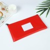2 Pcs Zipper Bank Money Bags Cash Saving Pouch Reusable