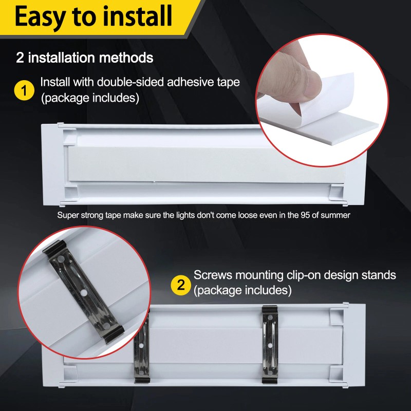 Xukey 12V Interior LED Light LED Strip White Light Switch