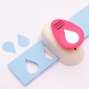Vaessen Creative Motif Punch Medium Water Drop Diameter 2.5 cm,