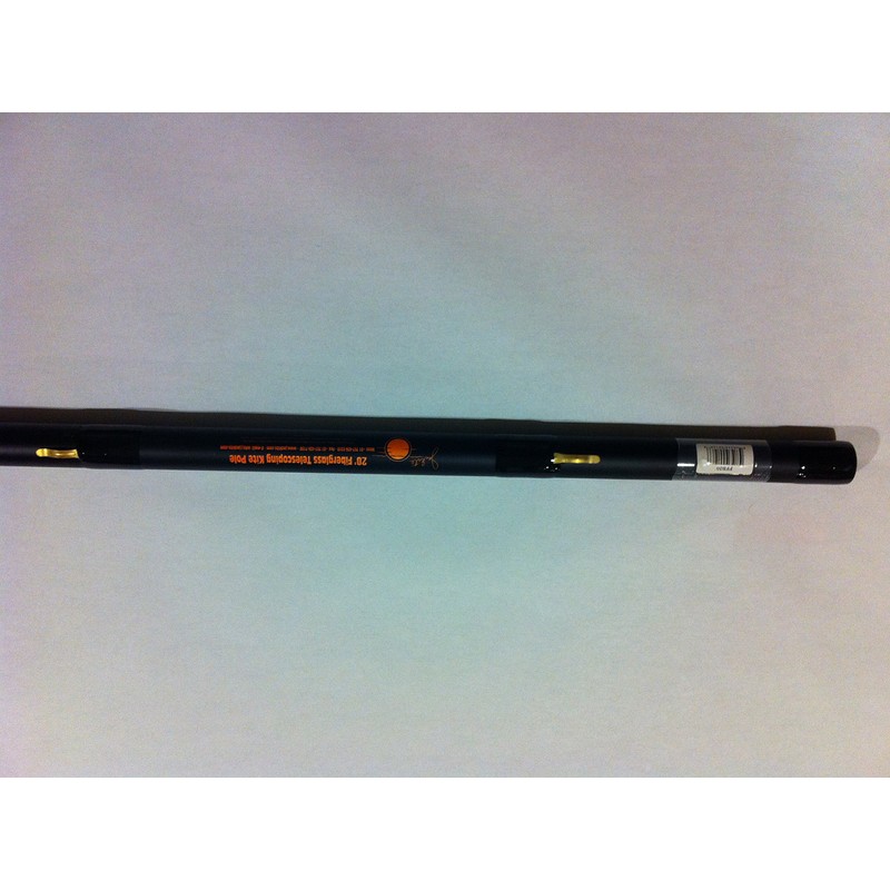Jackite Black Fiberglass Pole 20 Foot