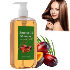 rooroopet Shampoo De Batana, Rosemary Oil Shampoo,Batana with Rosemary Extract, Para La Caida Del Cabello, Nourishing & Regenerating Hair-Soft and Fluffy for Men & Women