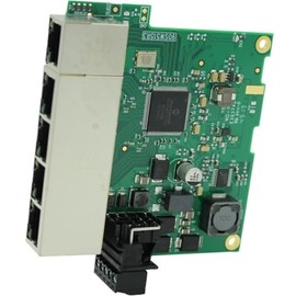 Brainboxes Embedded 5PORT GIGABIT Switch Industrial ETHERNET -40F to +176F
