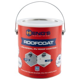 Heng's Rubber Roof Coating - 1 gallon - 200 SQF
