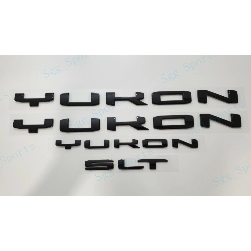 GMC 4PCS GMC 2021-2023 Yukon Yukon XL Doors Rear Gloss