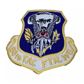50th Tactical Fighter Wing Patch – Plastic Backing