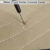 X AUTOHAUX Car Center Console Cover Car Armrest Cover 12.6"x8.27"x1.97"