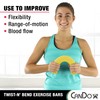 Hand- und Fingertrainer, Cando® Flexibler Übungsstab, Trainingsstab, gelb (sehr leicht)