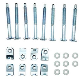 jinauxicon Truck Bed Mounting Bolt Nut Hardware Kit for 1999-2016 Ford F250 F350 F450 F550 Super Duty Replace 924-311 W706640S900 W706641S900 W708770S436 XC3Z9900038AA