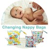 Hotlike Wet Bag, Nappy Bag, Reusable Organiser Bag, Washable With