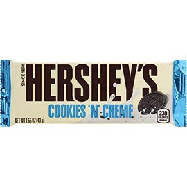Hershey's Cookies 'n' Creme Bar (342390) 1.55 oz (Pack of 36)36