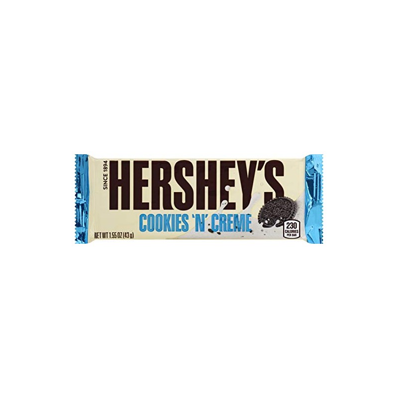 Hershey's Cookies 'n' Creme Bar (342390) 1.55 oz (Pack of